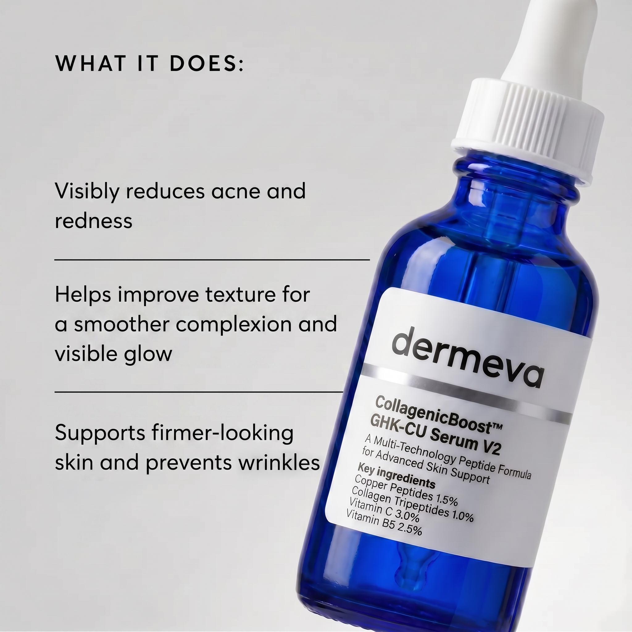 Dermeva CollagenicBoost™ GHK-CU Serum